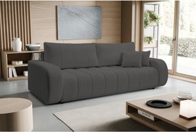 Sofa BALOO z funkcja spania i pojemnikiem CIEMNY SZARY LAMBI 12