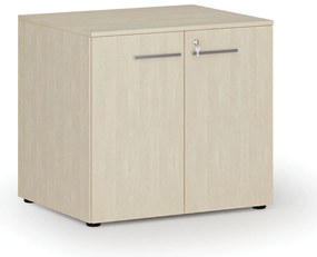 Szafa biurowa z drzwiami PRIMO WOOD, 800 x 640 x 735 mm, brzoza