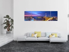 Obraz - Niebieskie niebo nad Berlinem (170x50 cm)