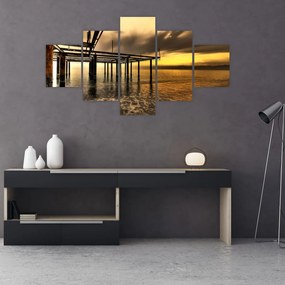 Obraz - Architektura nad wybrzeżem (125x70 cm)