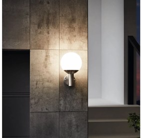 Eglo 97247 - LED zewnętrzny kinkiet NISIA-C 1xE27/9W/230V IP44