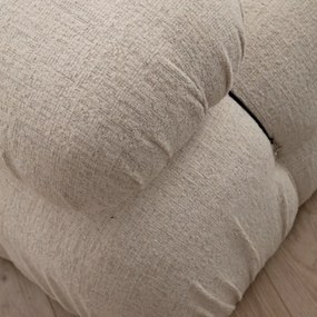 Taburette Bubble Pouffe Cream Bouclette