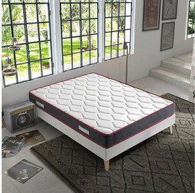 Materac piankowy z pamięcią kształtu ERGO-CONFORT 135X190, grubość 22 cm.