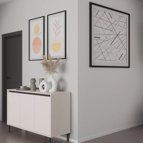 Komoda OSTIA 149 cm do Salonu Sypialni Odcienie beżu
