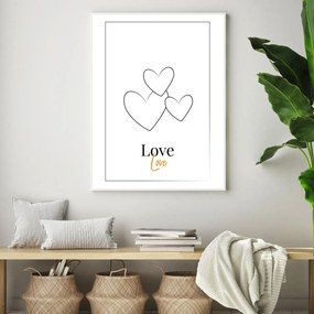Plakat - Love (A4)