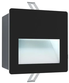 Eglo 99574 - LED Zewnetrzna oprawa wpuszczana ARACENA LED/3,7W/230V IP65 czarna