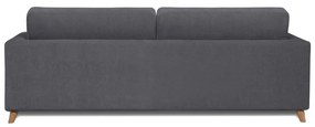 Ciemnoszara sofa 234 cm Faria – Scandic