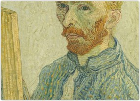 Obraz - Portrait of Vincent van Gogh, reprodukcje (70x50 cm)