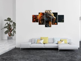 Obraz - Smok (125x70 cm)