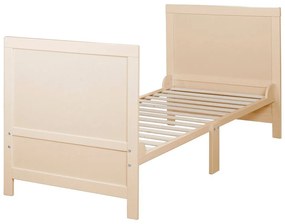 Łóżeczko z regulowaną wysokością w naturalnym kolorze 70x140 cm Easy Sleep – Roba