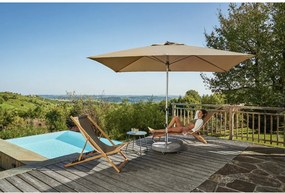 Doppler EXPERT parasol ogrodowy 300 x 200 cm beżowy