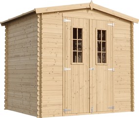 Drewniana szopa ogrodowa - H218 x 236 x 226 cm - 4 m2 - M369C