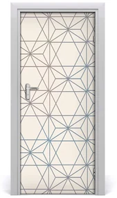 Naklejka fototapeta na drzwi Geometryczne tło