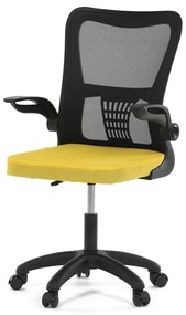 Autronic KA-K2006 YEL Krzesło biurowe, żółte