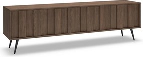 Szafka RTV Flaro 184 cm z oświetleniem - dąb dunin