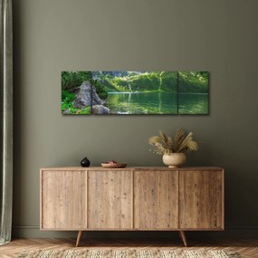 Obraz jeziora w Tatrach (170x50 cm)