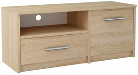 Skandynawska szafka RTV pod telewizor dąb sonoma N9-T39