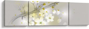 Obraz kwitnącej gałązki (170x50 cm)