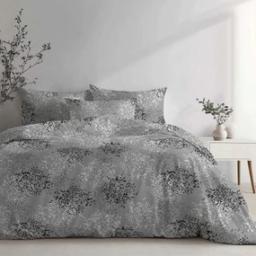 Stanex Pościel z kory Gałązki szary, 140 x 220 cm, 70 x 90 cm