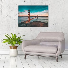 Obraz - Golden Gate, San Francisco (70x50 cm)