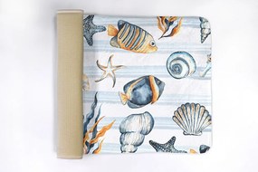 Dywanik łazienkowy antypoślizgowy Dywanik łazienkowy antypoślizgowy Morskie Zwierzęta