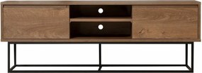 Stolik pod telewizor Rodez Walnut and Black I, M