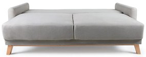 Jasnoszara sofa rozkładana Bonami Selection Pop