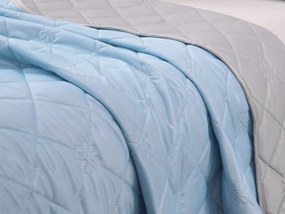 Chłodząca letnia kołdra ELARIA, niebieska Rozmiar: 200 x 220 cm