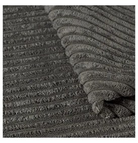 Szarobrązowy sztruksowy szezlong Lord – Ropez