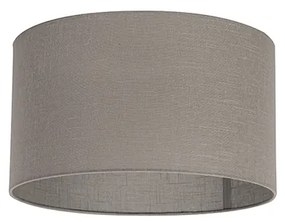 Klosz lampy taupe bawełna 35/35/20 Nowoczesny