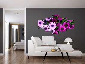Obraz - Kwiaty (125x70 cm)