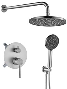 Zestaw natryskowy podtynkowy Rea Foster Nikiel Szczotkowany + BOX