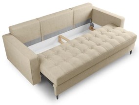 Beżowa rozkładana sofa Milo Casa Santo