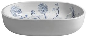 Biała ceramiczna umywalka 60x40 cm Priori – Sapho