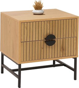 Szafka nocna MCW-O39,  naturalny