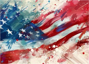 Obraz na szkle - Flaga USA (70x50 cm)