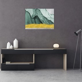 Obraz - Emerald Mountains N⁰2 (70x50 cm)