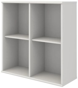 Biały regał ścienny Mistral 025