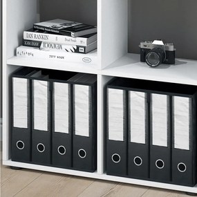 Room Divider biały 72.6x29x72 tetra