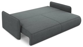 Szara rozkładana/ze schowkiem sofa 216 cm Nanea – Makamii