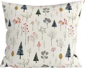 Poszewka na poduszkę z mikrofibry NORDIC NATURE 45x45 cm, kolorowa