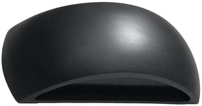 Czarny minimalistyczny kinkiet z ceramiki - EX716 A0-R17