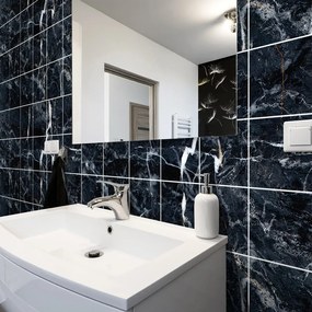 Zestaw naklejek na kafelki 24 szt. 15x15 cm Marble Tiles Florencia – Ambiance