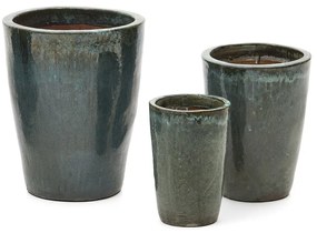 Terakotowe doniczki zestaw 3 szt. ø 47 cm Rotja – Kave Home