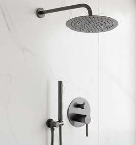 Zestaw natryskowy podtynkowy Rea Lungo Tytan + BOX