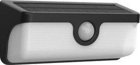Solarny kinkiet ścienny LED z czujnikiem LINK LED/5W/3,7V IP65, czarny