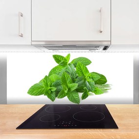 Panel Szklany Świeżość Liści Mięty