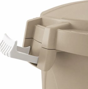 Kosz na śmieci Dustbin, 50 l, kolor kawowy, 50 l