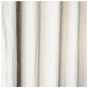 Biała zasłona 140x330 cm Night Time – Linen Tales