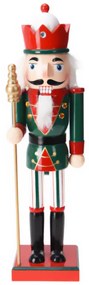 Dziadek do orzechów, figurka z drewna sosnowego, 38 cm